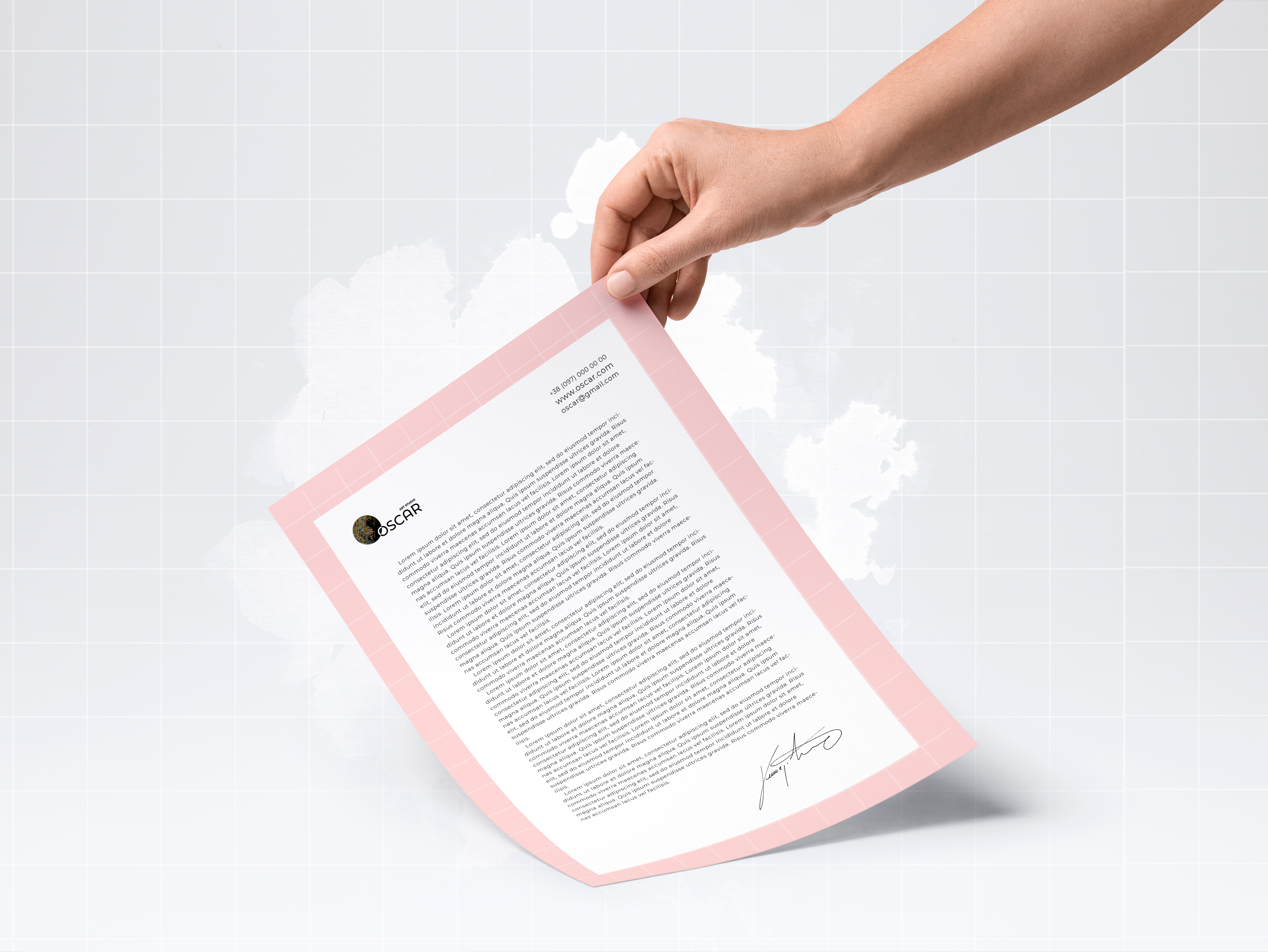  Oscar corporate identity and logo Image 21