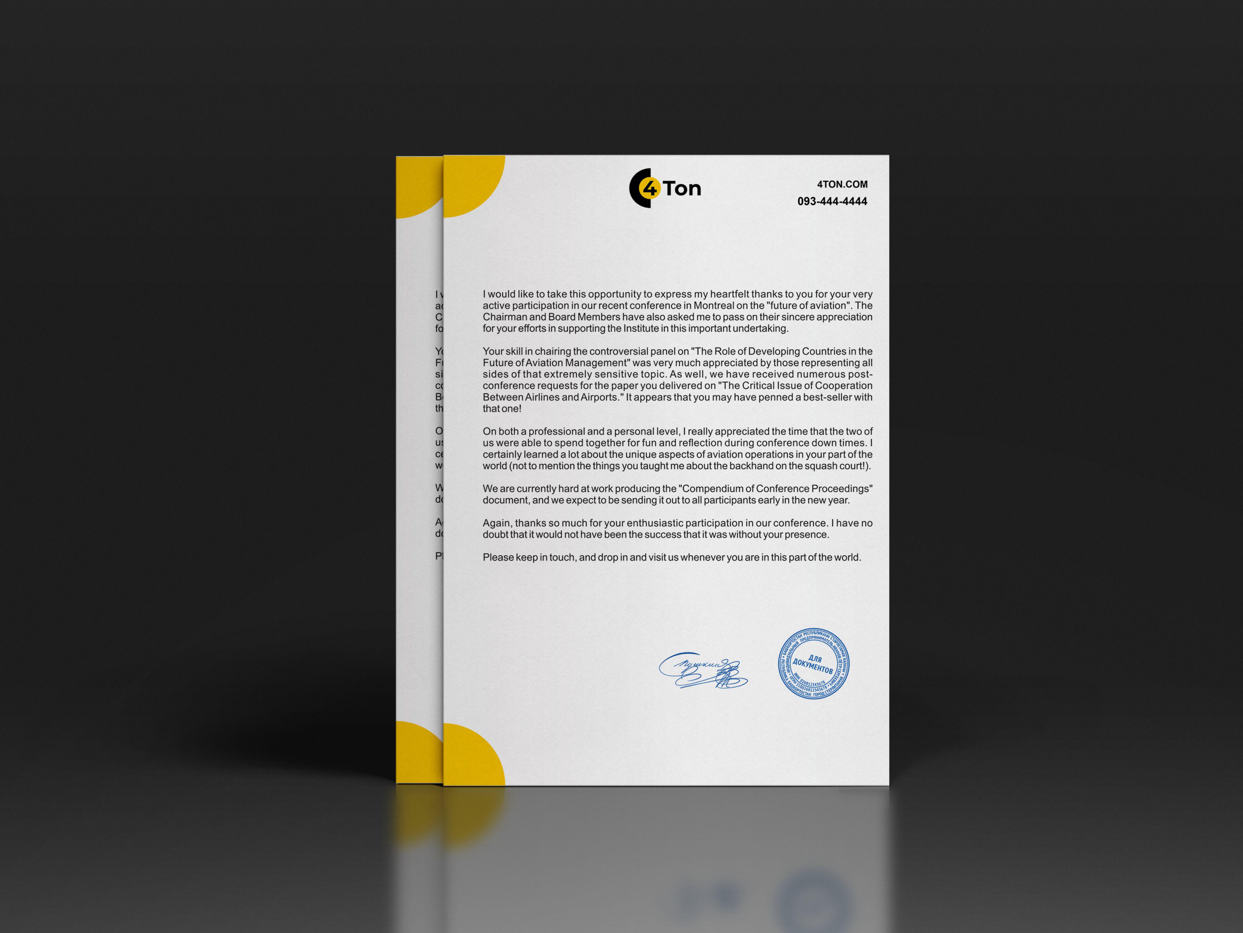 4ton corporate identity Image 40
