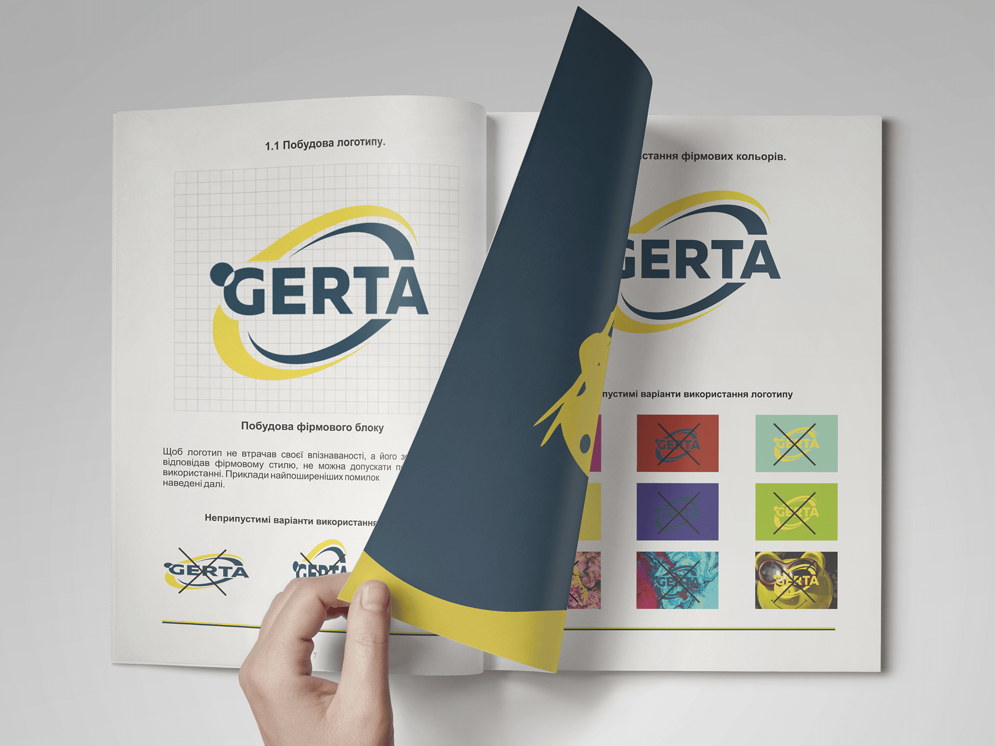 Brand book company Gerta Image 1